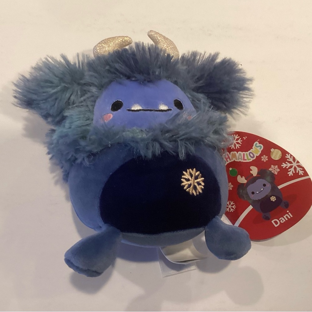 Squishmallows Holiday Theme Plush Toy, Dani, 4.5”, New With Tag